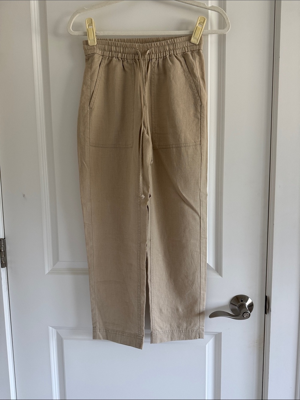 J. Crew Beige Drawstring Chinos